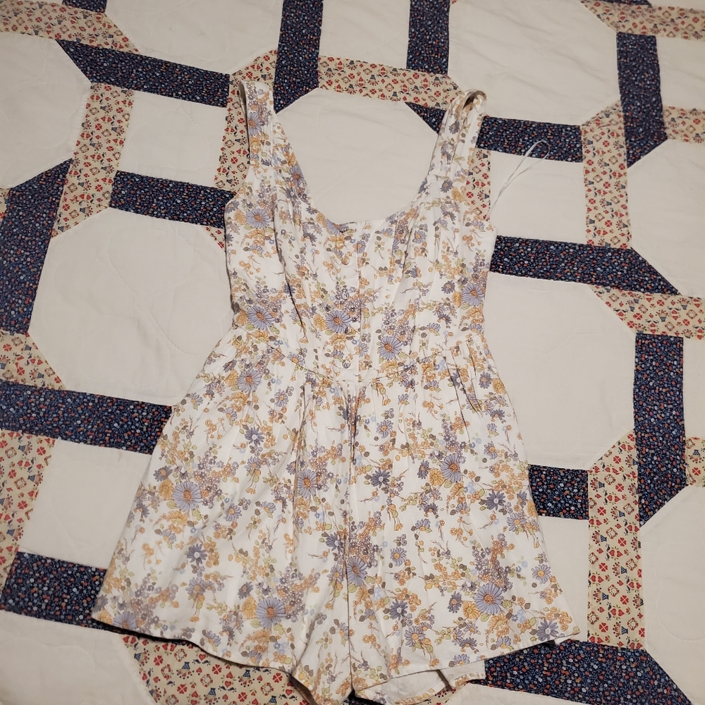 A&F Floral Romper